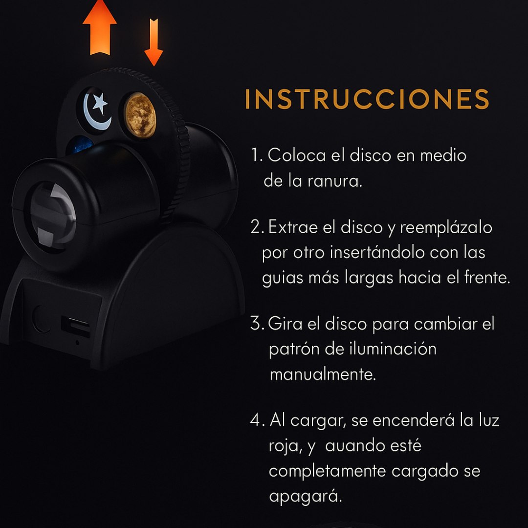 Proyector MoonBeam con 15 escenas