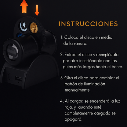 Proyector MoonBeam con 15 escenas